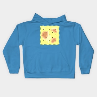 Plain saltine cracker Pixel Kids Hoodie